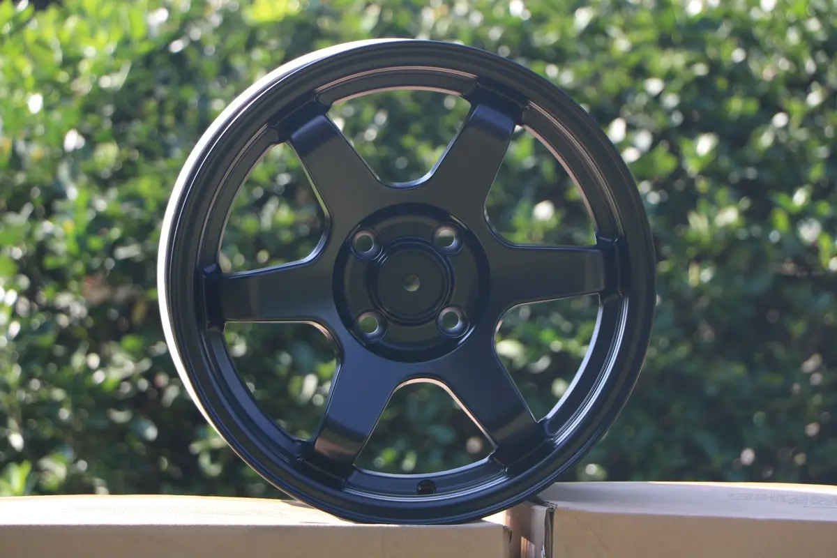 15" Te37 Style Wheels 2