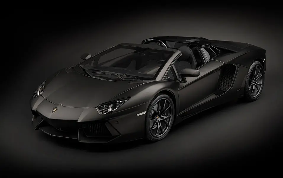 Pocher Hk121f Lamborghini Aventador Lp700-4 Roadster Nero Nemesis 1