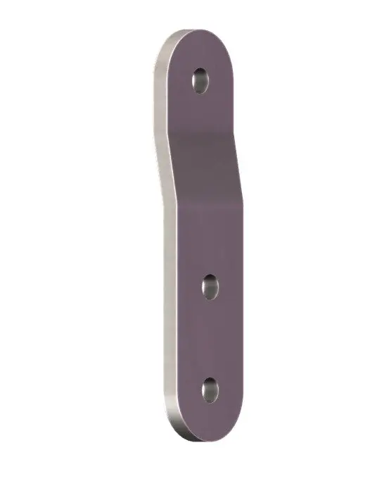 Six Inch Heavy Duty 1/4" Offset Shackle 1