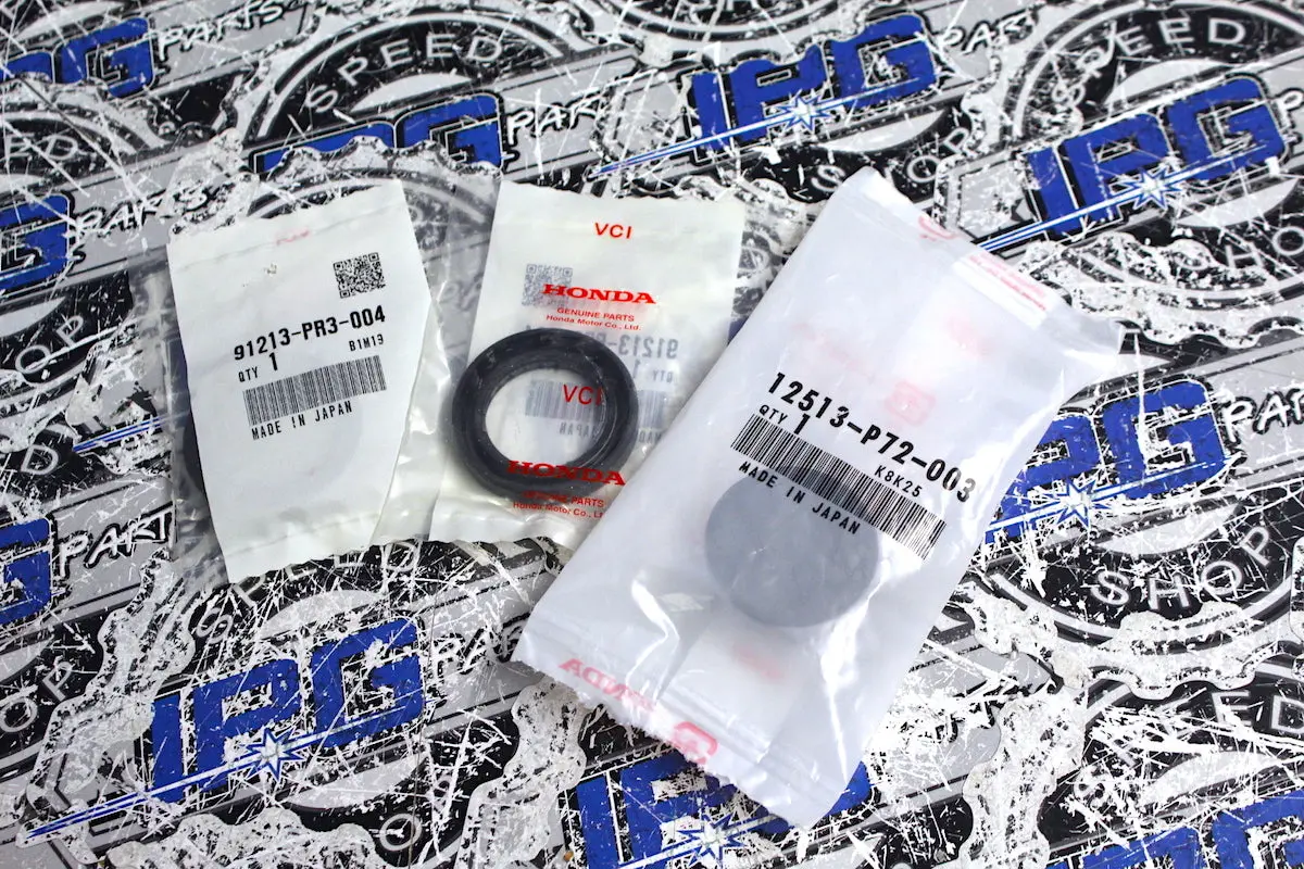 Oem Honda / Acura Cam Seal Set For B16 B18c B18c1 B18c5 B18c6 Engines 1