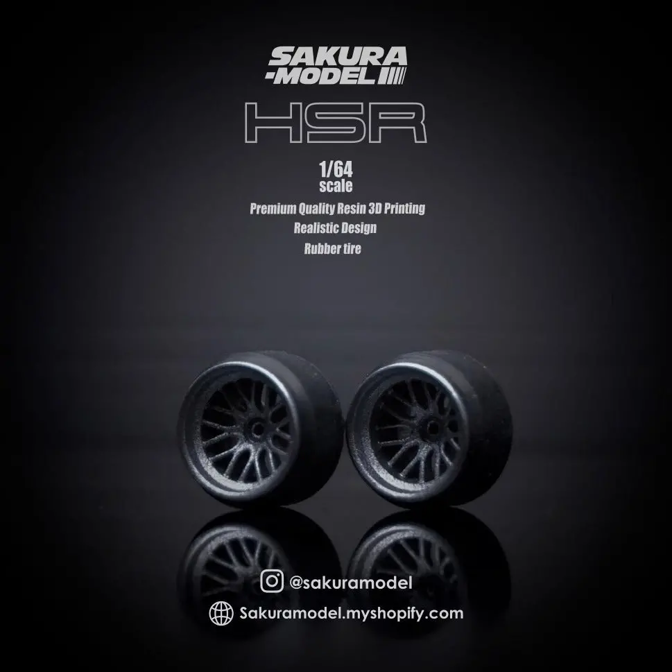 Custom Wheels 64 Scale Model Hsr 2