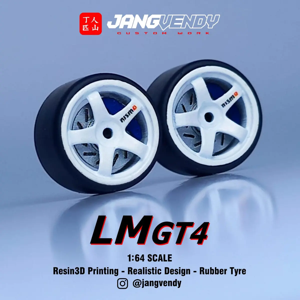 Rubber Wheels Jv Wheels Model Lm Gt4 Nismo 3