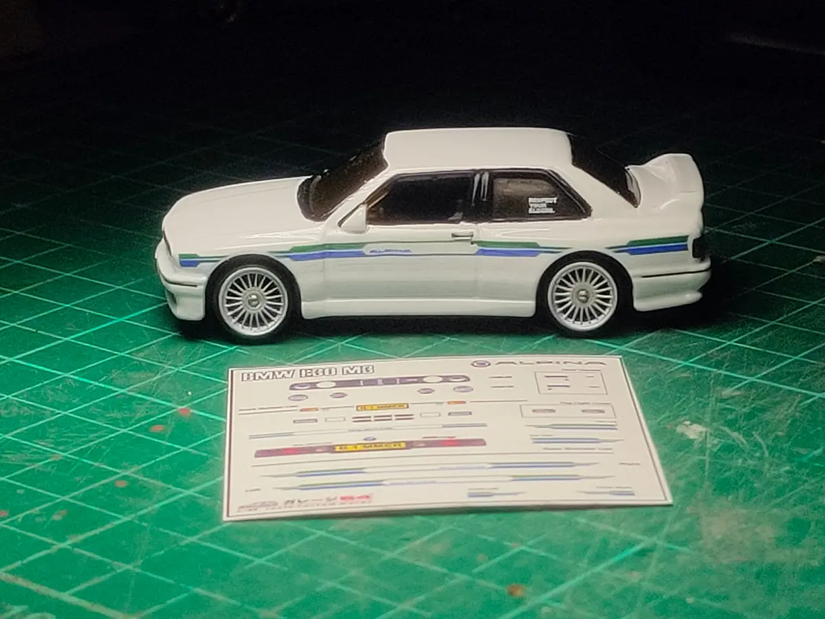 Custom Wheel 64 Scale Model Alpina Softline 1