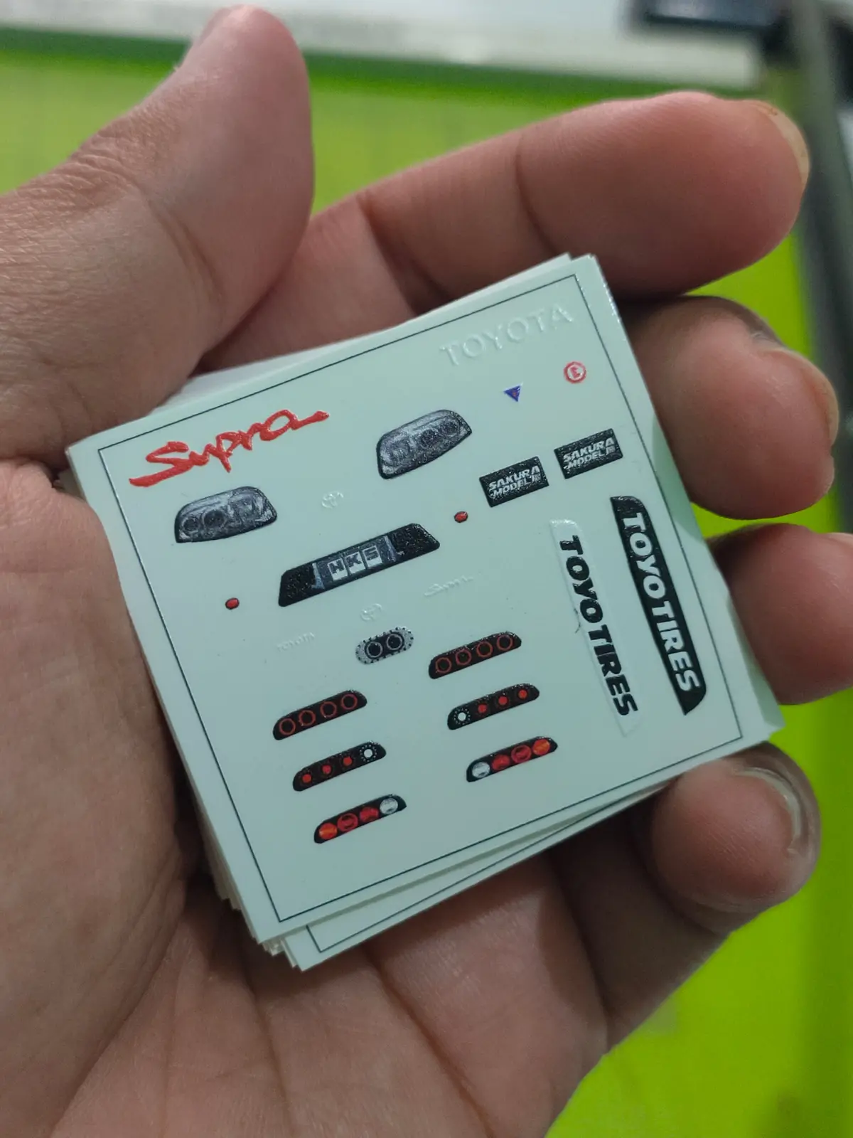 Decal New Hotwheels Supra Mk4 1