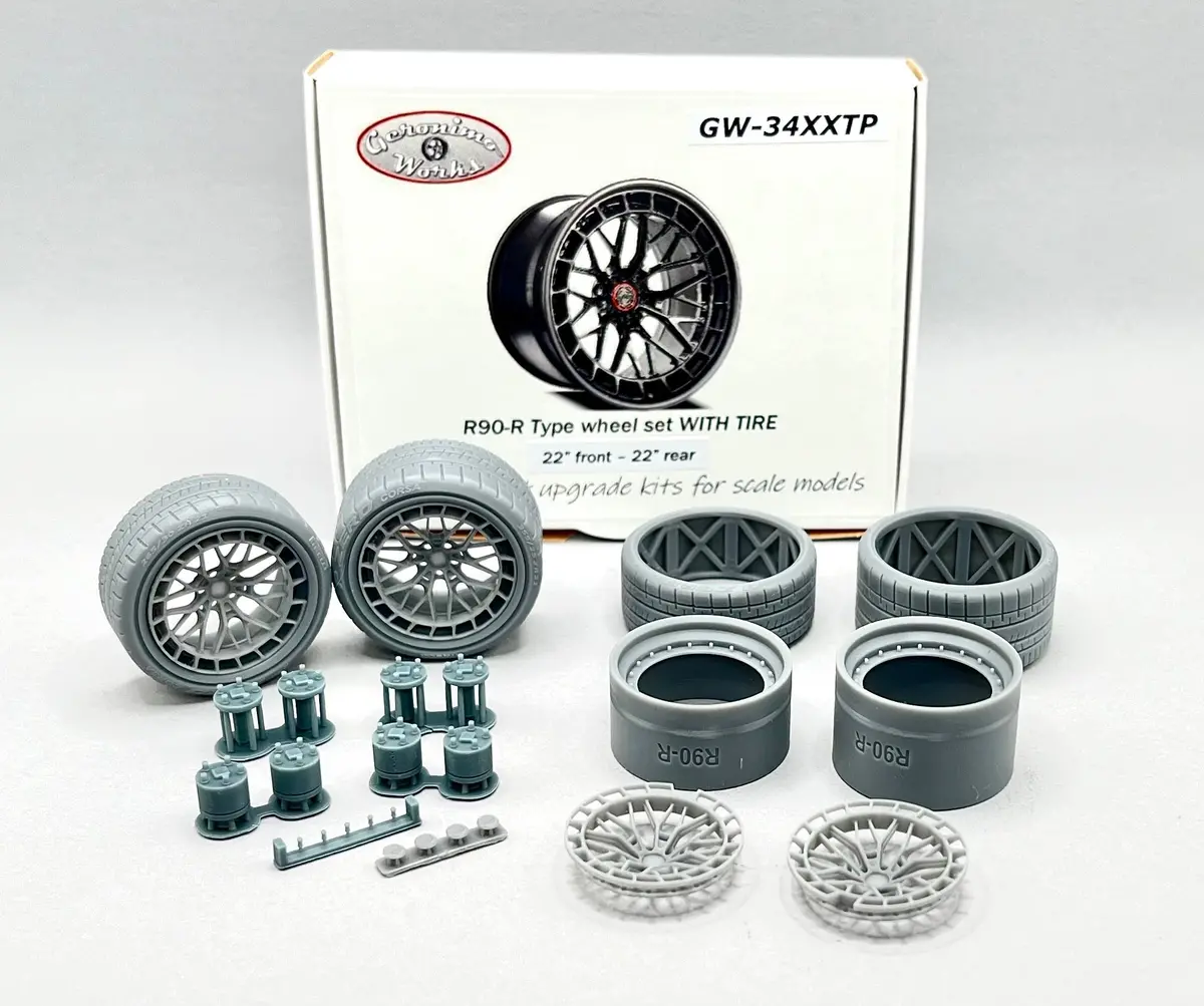 Geronimoworks R90-R Type Wheel Set 22" - 22" With Pirelli Tire 2
