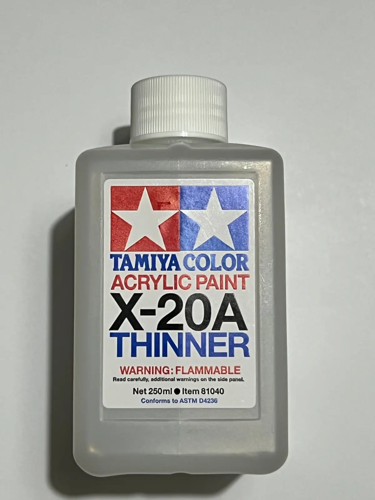 Tamiya X-20A Acrylic Thinner 250 Ml - 81040 1