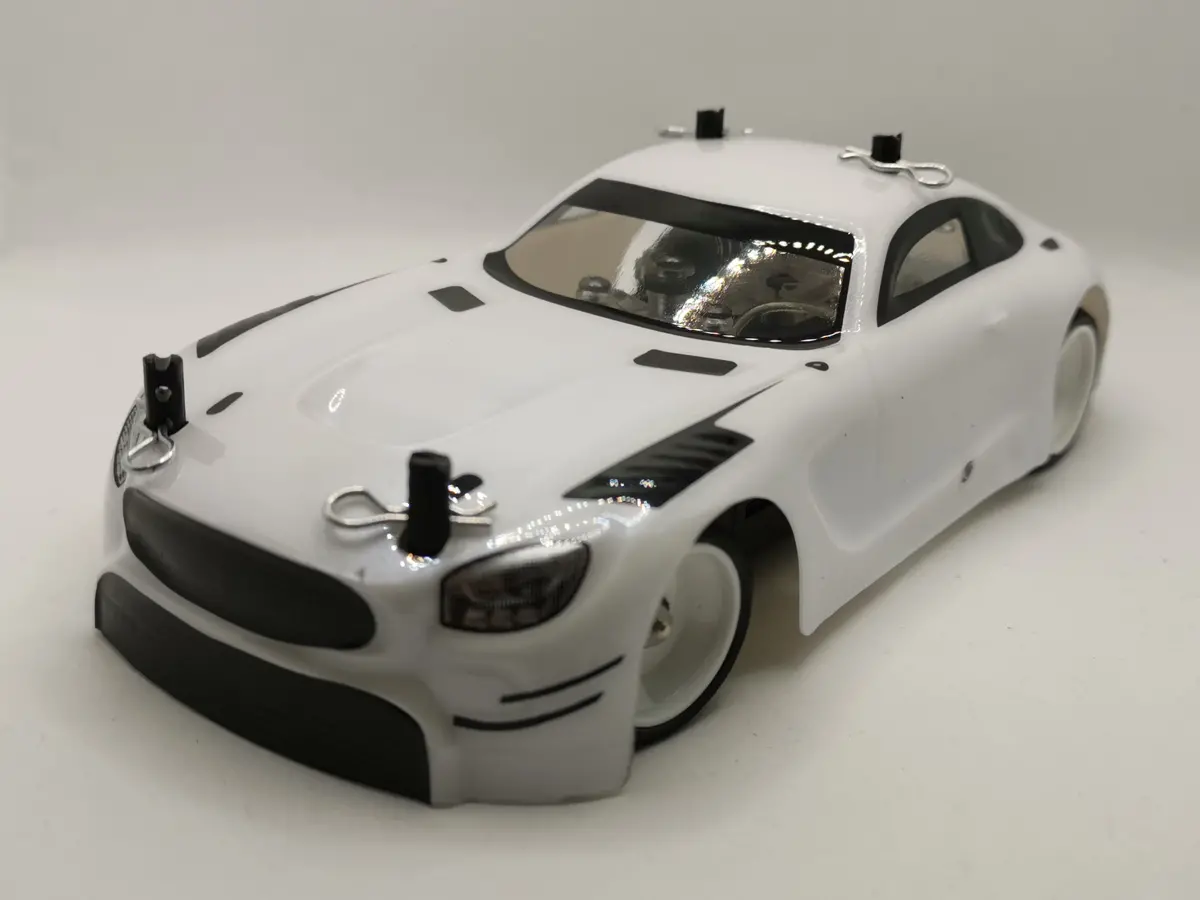Mrc B Lexan Shell (White) - 98Mm 1