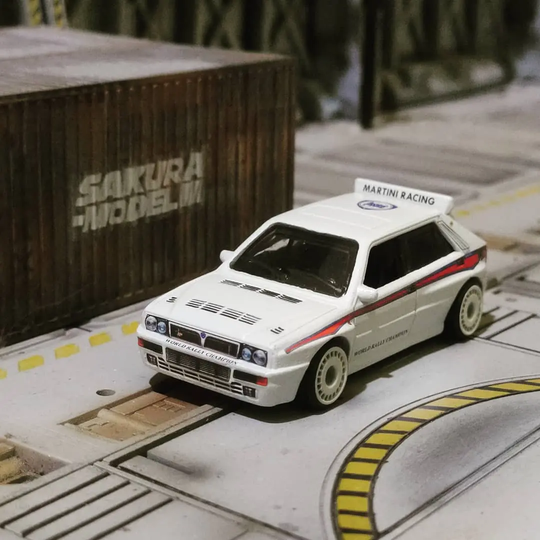 Decal Hot Wheels Lancia Delta Integrale Martini 6 1