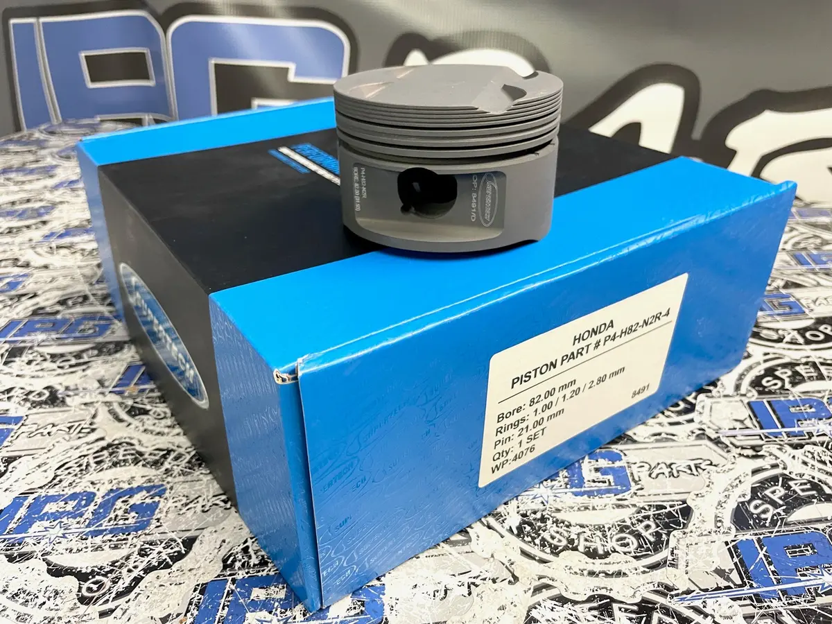 Supertech Pistons 10.1:1 Compression, 82Mm Bore For Honda B Series Engines (B18c, Ls/Vtec) 1