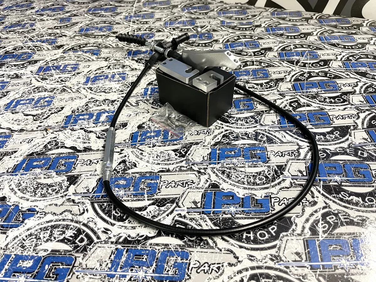 Precision Works K Series Throttle Cable & V2 Bracket - Fits K Swap Eg, Dc, Ek, Rsx And More 1