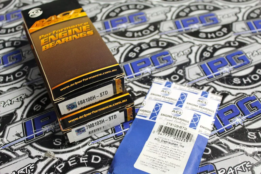 Acl Race Series Bearing Set (Main, Rod, Thrust) For The Toyota - Lexus 2Jz, 2Jzgte Engines 1