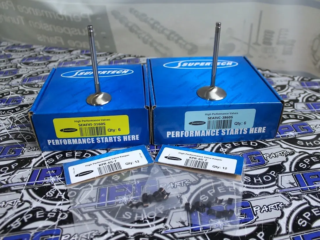 Supertech Performance Standard Size Intake & Exhaust Valve Set For Seadoo 4Tec Rxp Rxt Gti Engines 1