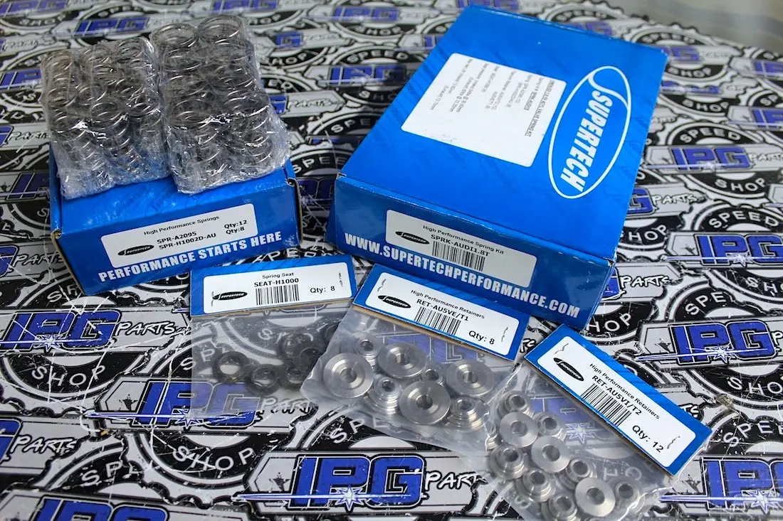 Supertech Performance Valve Spring And Titanium Retainer Kit For Vw & Audi 1.8T Engines 1