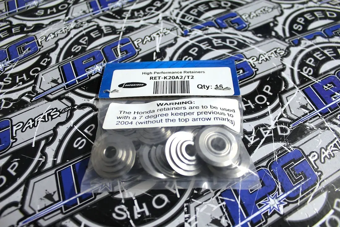 Supertech Performance Titanium Retainers For Honda - Acura B Series (B16a & B18c) Dohc Vtec Engines 1
