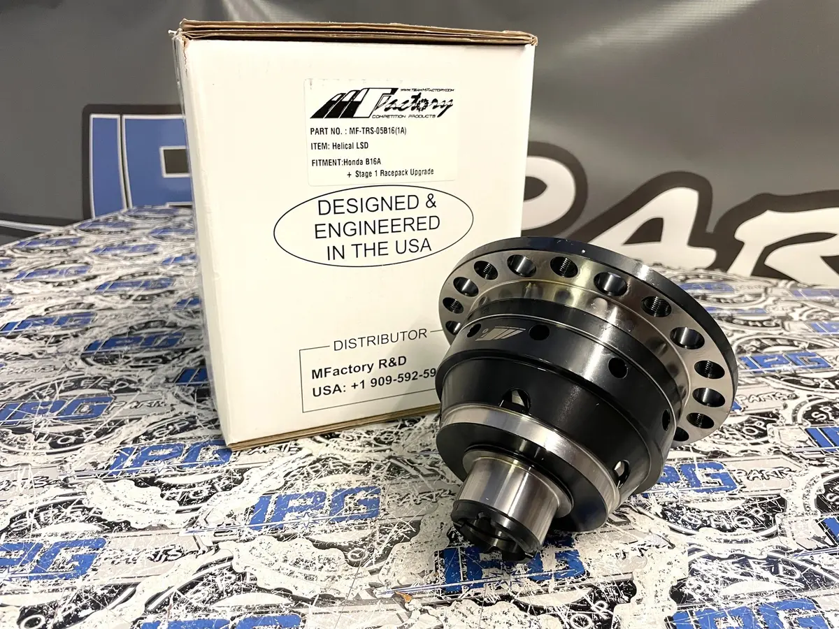 Mfactory 1999-2000 Honda Civic Si B16 B16a B16a2 B16a3 Helical Limited Slip Differential Lsd W/ Stage 1 Race Pack Upgrade 2