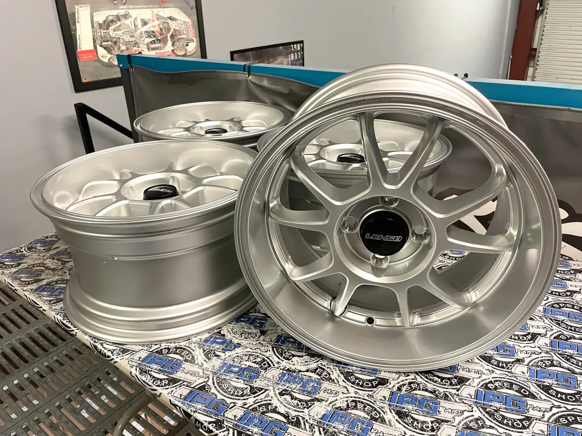 Lenso 91F Fanatic Wheels - 15X8" +35Mm 4X100 Silver 1