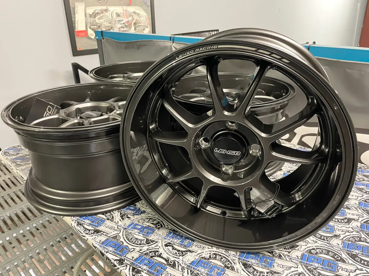 Lenso 91F Fanatic Wheels - 15X8" +35Mm 4X100 Hyper Dark 1