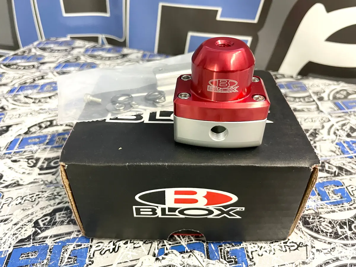 Blox Racing 3 Port Competition Adjustable Fuel Pressure Bypass Regulator (Fpr) 1