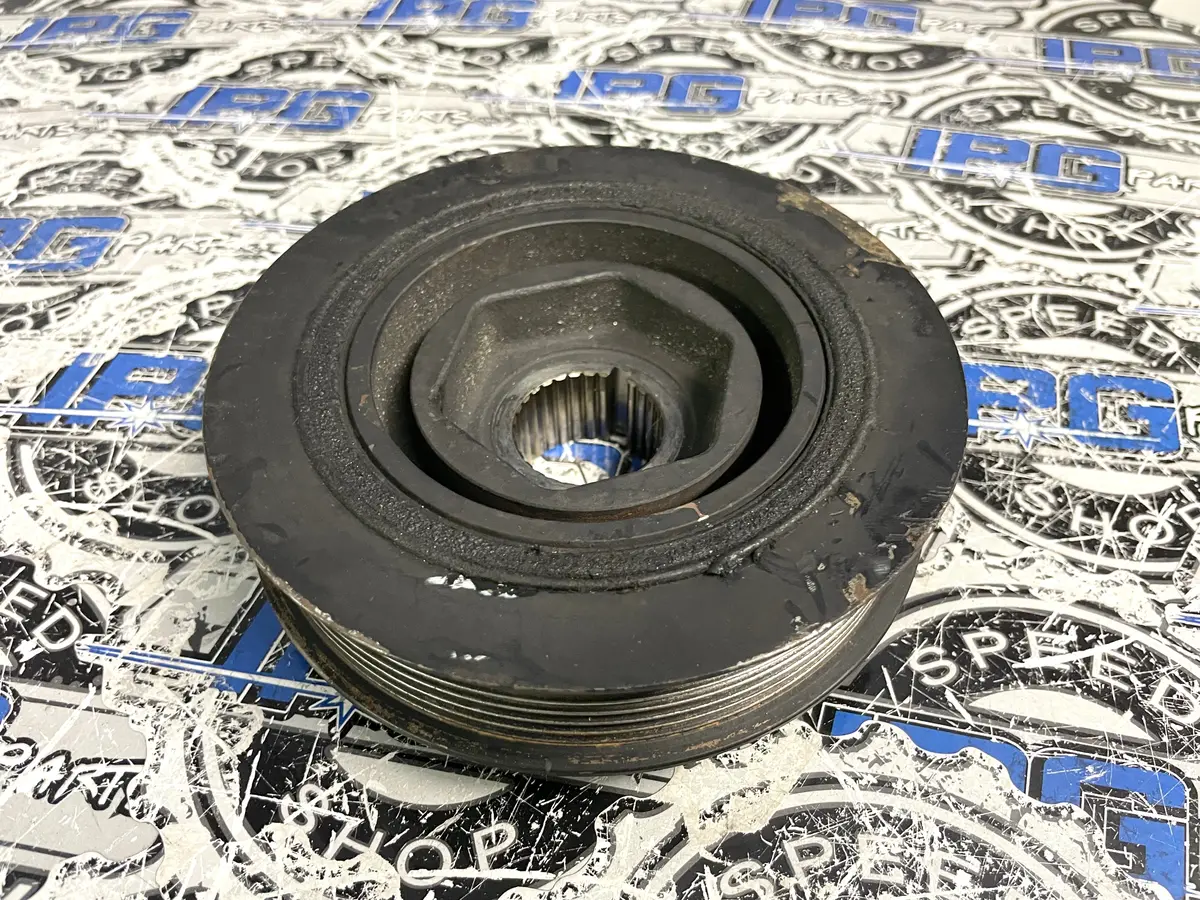 Used Oem Honda Crank Damper Pulley For 04-08 Tsx K24a2 Rsx K20a3 K24a4 1