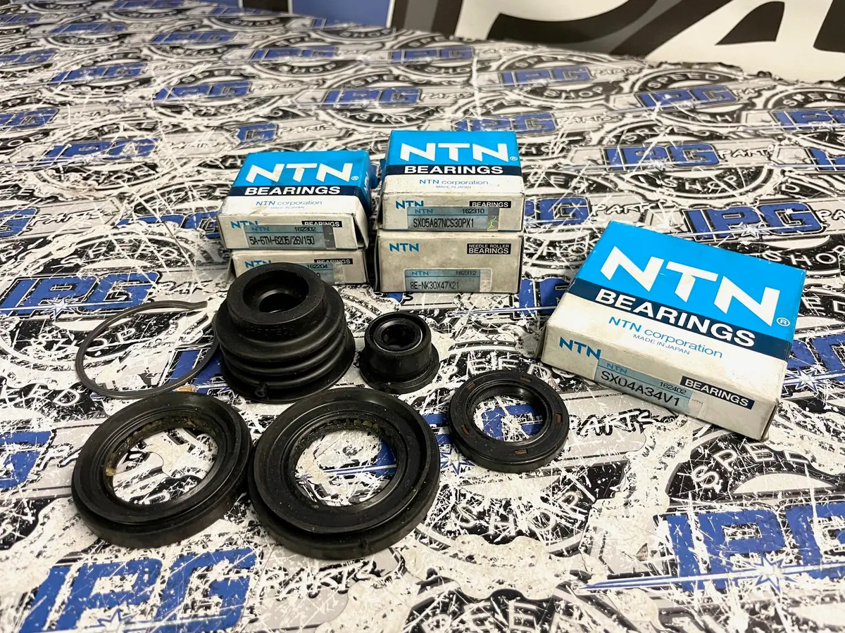 Synchrotech Bearings & Seal Kit For 1988-2001 Honda Civic D15 D16 Transmissions (With White 35Mm Id Speedometer Gear) 1