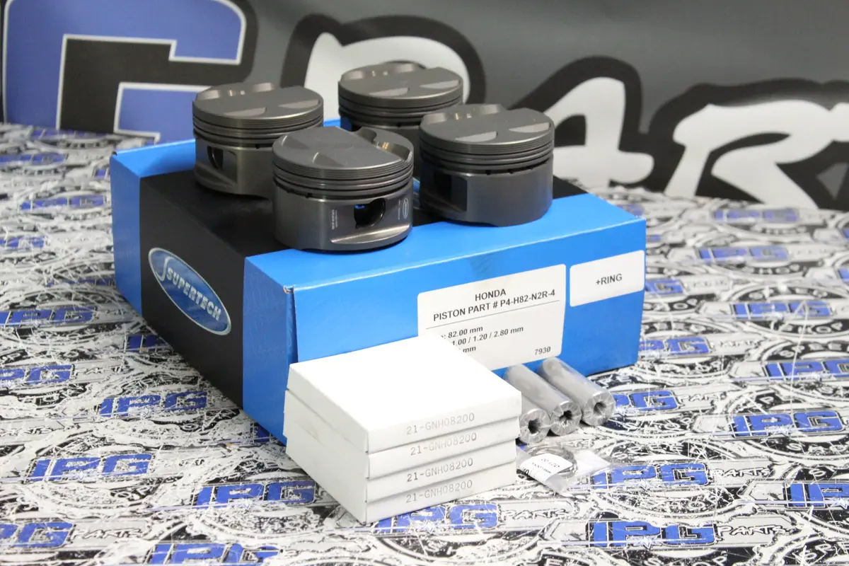 Supertech Forged Pistons (81–84mm) for Acura Integra GSR (B18C1) - Image 2