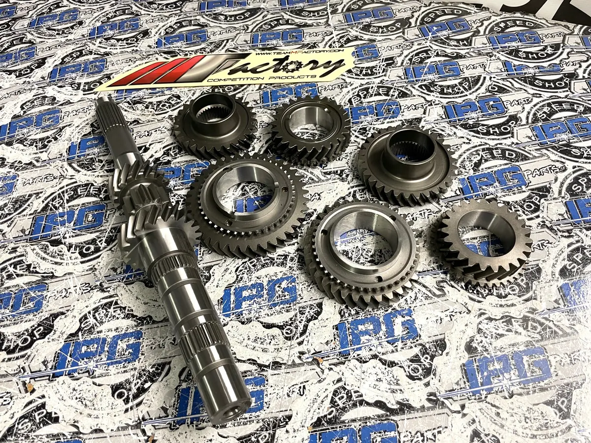Mfactory K Series Pro Series 1-4 Drag Gear Set Cryo Treated 02-06 Rsx Type S K20a K20a2 K20z1 1