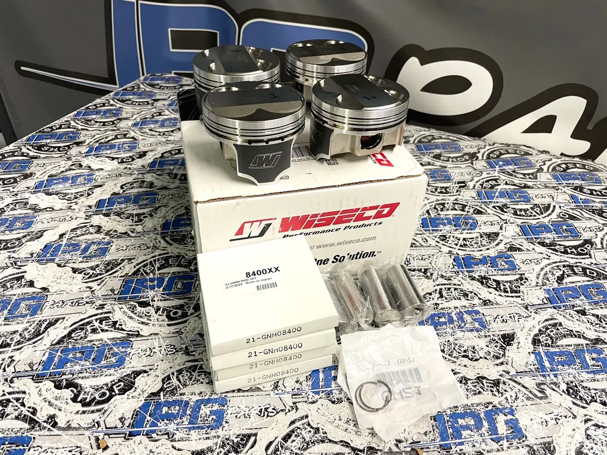 Wiseco Pistons 84Mm Bore 11.3:1 For Honda B18 / B20 With Vtec Head 1