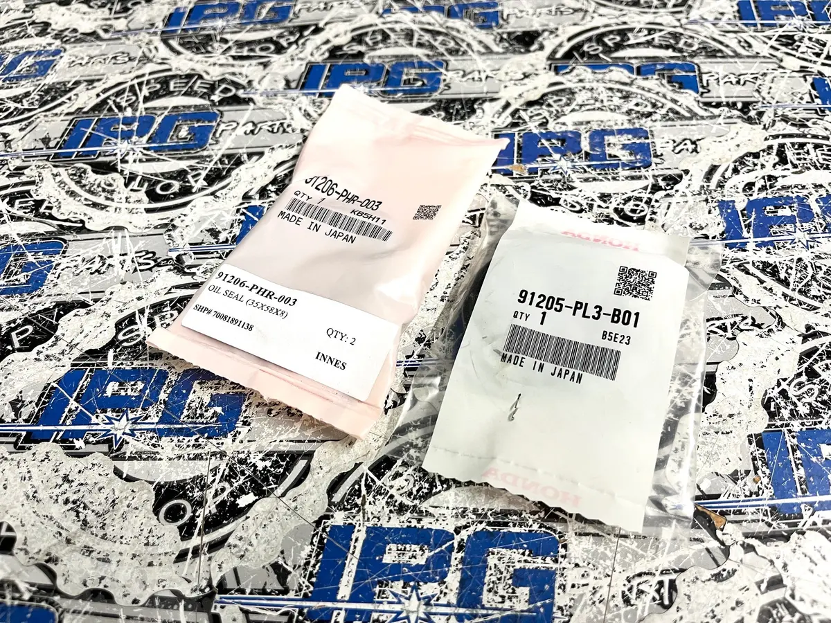 Oem Honda K Series Axle Seals - K20, K20a, K24, K24a, K20z3 - Rsx, Civic Si, Etc 1
