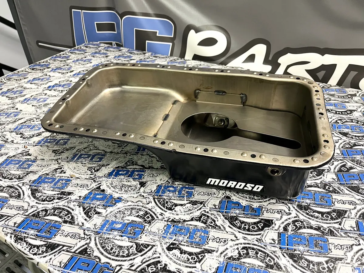 Moroso 4 Quart Baffled Oil Pan For Honda - Acura B Series (B16, B17, B18, B20) Engines 1