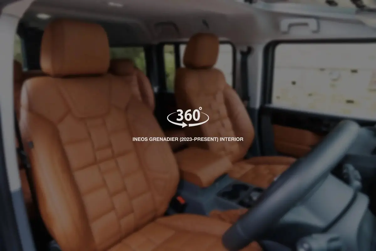 360° Tour Of Ineos Grenadier British Tan 3D Modular Leather Interior 1
