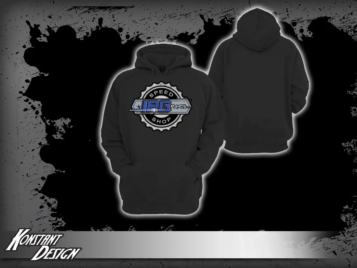 Ipgparts.Com Speed Shop Hoodie, Black 1