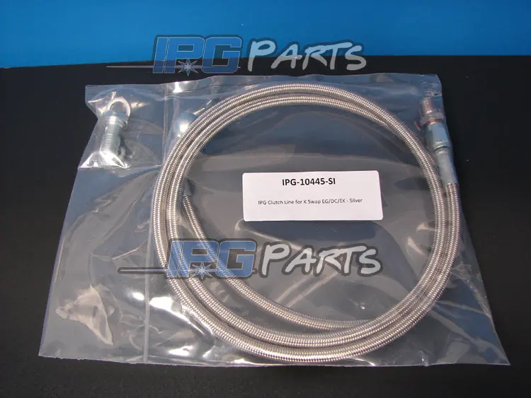 Ipg Stainless Steel Clutch Line For The 1992-2000 Honda Civic & 1994-2001 Acura Integra With A K20 Or K24 Engine Swap 1