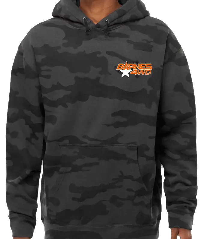 Black Multi-Cam Hoodie 1