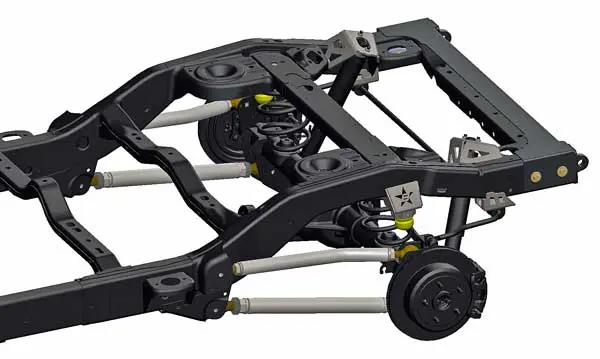 Jeep Wrangler Jk 8" Rear Suspension Stretch Kit 2