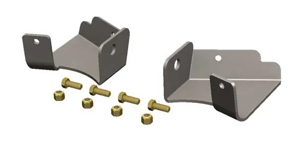 Jl & Jt Front Frame Lower Control Arm Skidplates 1