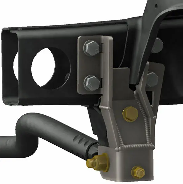 Jeep Wrangler Jl/Gladiator Jt Front Frame Track Bar Reinforcement Bracket 1
