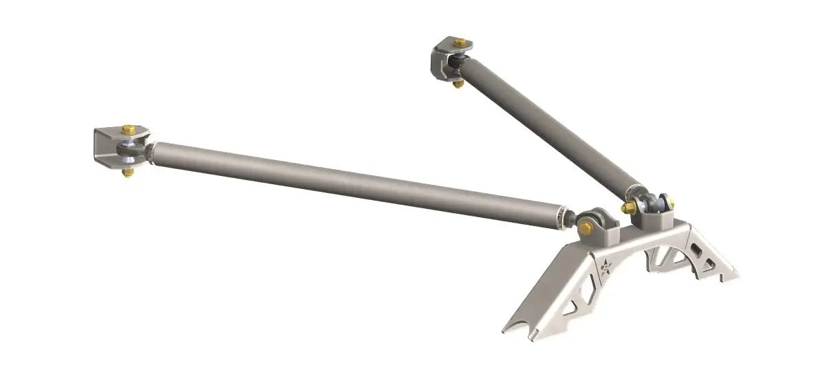 Jeep Tj And Lj Rear Triangulated Uppers Kit 2