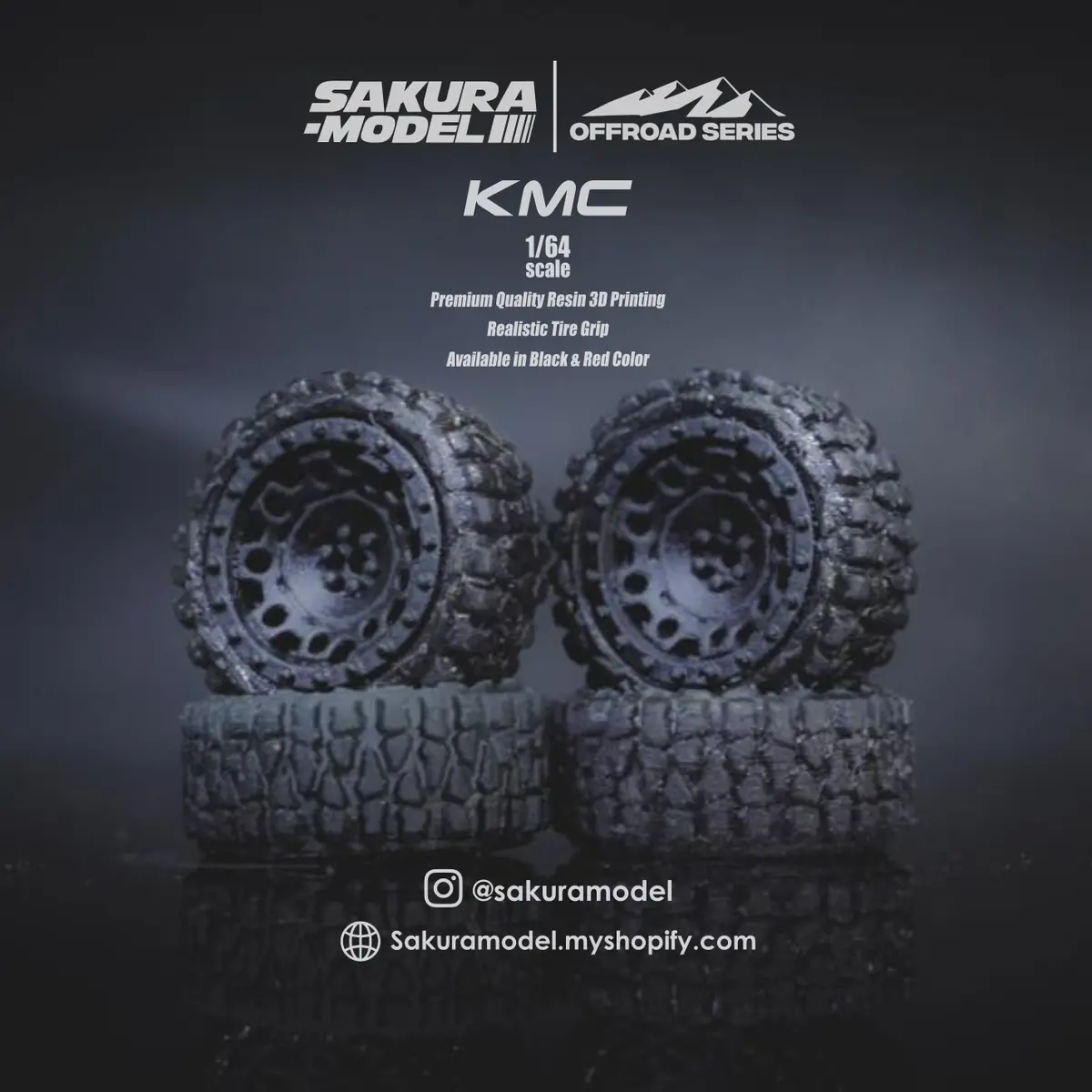 Custom Wheels 64 Scale Model Kmc 1