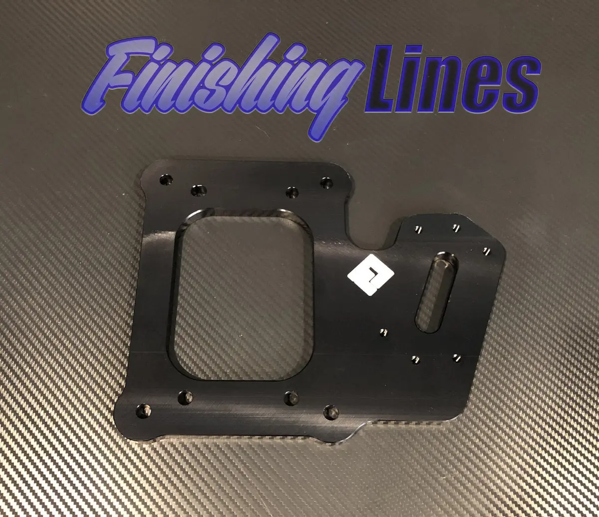 K Series (Rsx Shifter Pattern) Staging Brake Mounting Plate - Black Edition 1