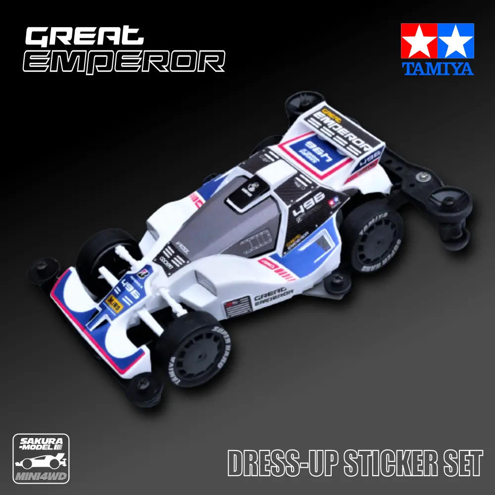 Detail-Up Sticker For Mini 4Wd Great Emperor 1