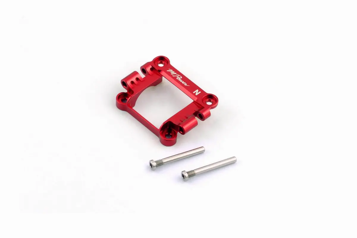 Mpower Alu-Alloy Front Upper Cover Narrow (Choose Red/ Cyan Or Gun Metal) Map003n 1