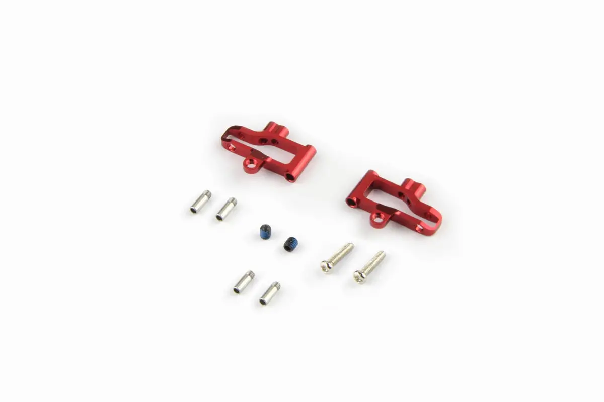 Mpower Alu-Alloy Rear Lower Arm Wide For Dws (Choose Red/ Cyan Or Gun Metal) Mau106w 1