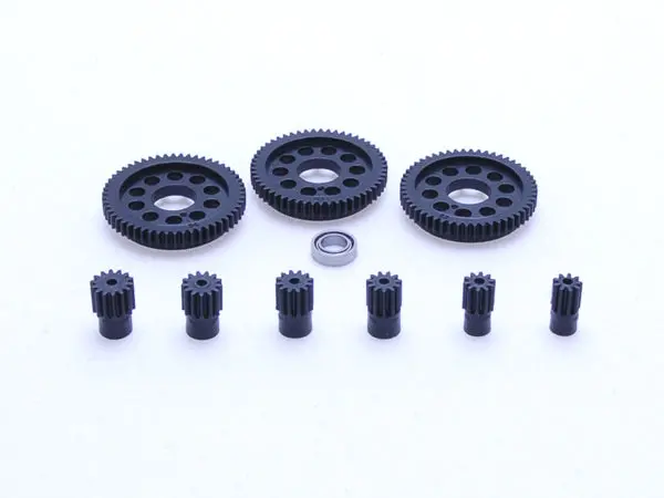 Pn Racing 64 Pitch Delrin Spur Gear & Pinion Kit Mr2640b 1