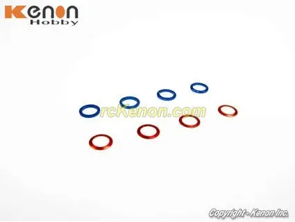 Pn Racing Mini-Z M3.4 Alm Shims Set (T0.2 T0.5 @4Pcs) Mr3054 1