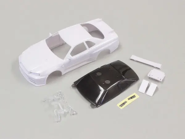 Kyosho Nissan Skyline Gt-R R34 White Unpainted Mzn168 1