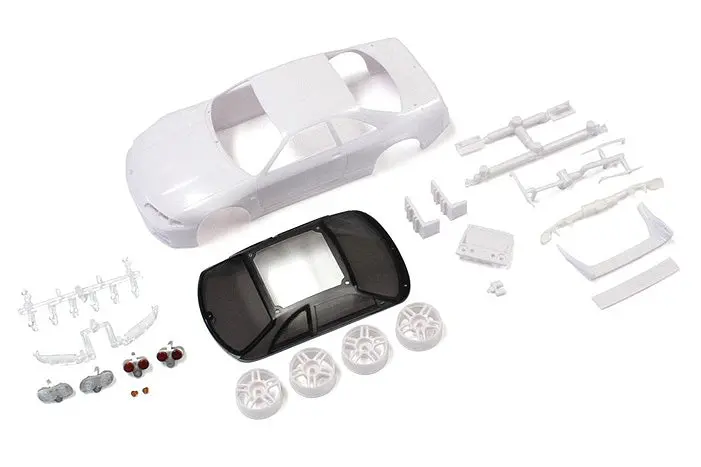 Kyosho Nissan Skyline Gt-R R33 White Unpainted Mzn182 1