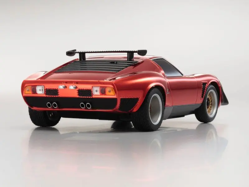 Pre-Owned Kyosho Lamborghini Miura Chrome Red Mzp36cr 2
