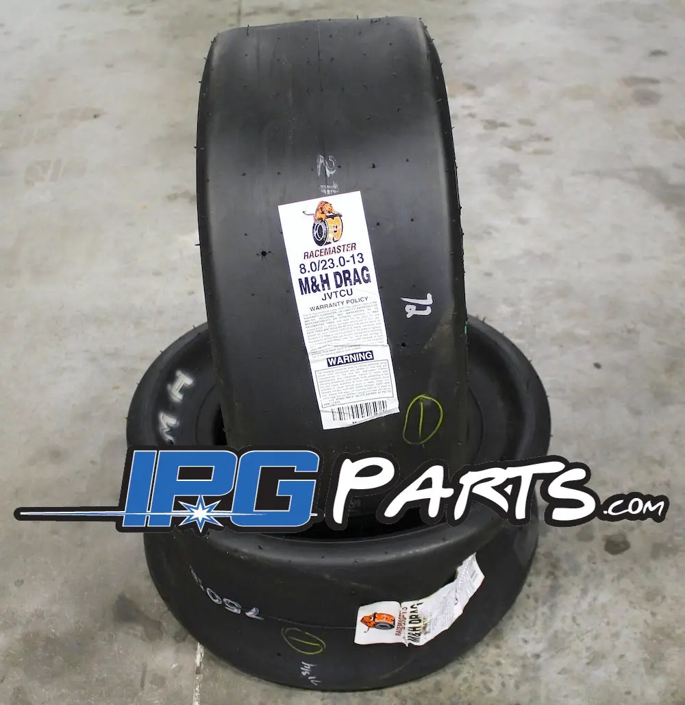 M&H Racemaster 23.0 X 8.0 13" Drag Race Slick 1