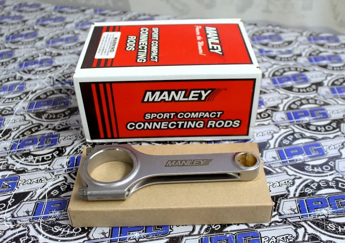 Manley H Beam Sportsman Connecting Rods For Mazda Miata 1.6L 1.8L B6 Bp 14011-4 1