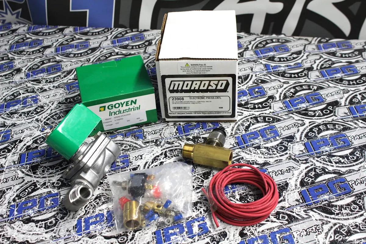 Open Box Moroso Electronic Pressure Control Accumulator Valve 1